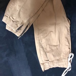 Pacsun drawstring joggers w zippers